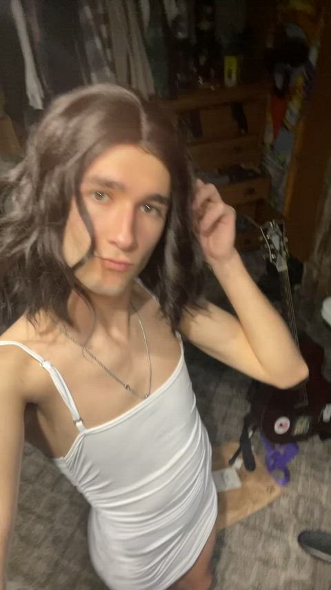 amateur ass booty cock femboy femme sissy sissy slut teen trans gif