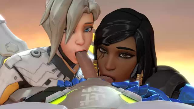 Arhoangel - Pharah + Mercy Teamwork POV