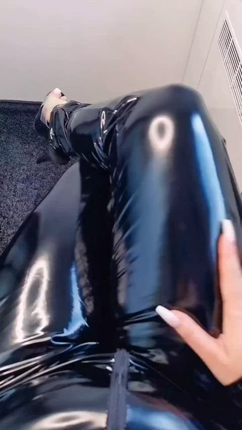 domina dominatrix femdom fetish latex gif