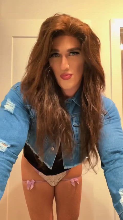 amateur big ass crossdressing femboy onlyfans sissy real-girls-on-tiktok gif