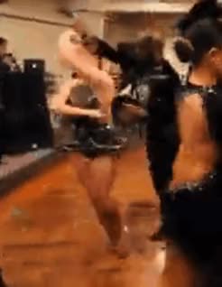 sexy dancing spins