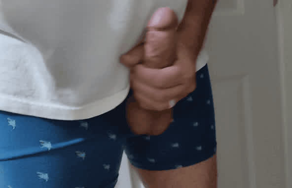 Cock Erection Husband Male Masturbation Masturbating Old gif