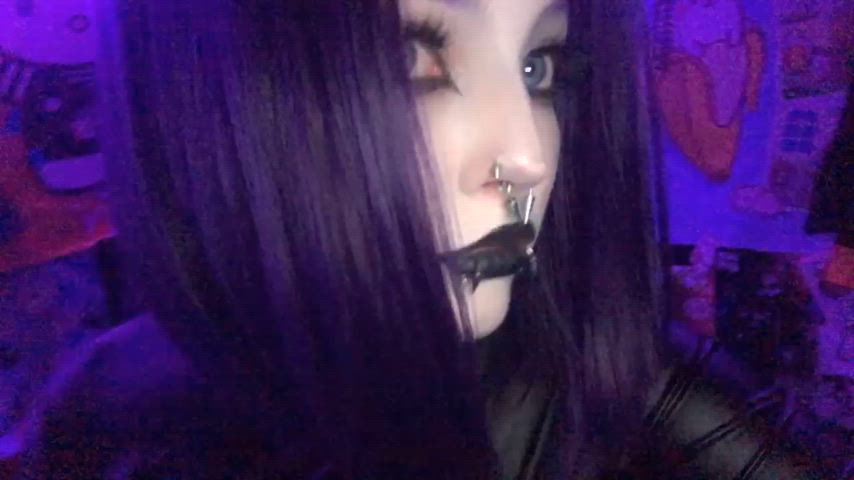 ass big ass cosplay emo goth petite raven raven alternative teen legal-teens gif