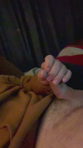 blowjob handjob jerk off sucking thick thick cock gif