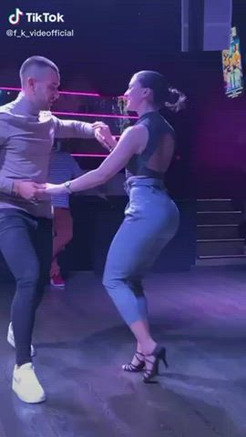 big ass dancing small tits gif