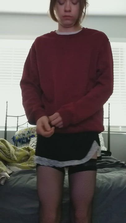 Cock Femboy Skirt gif