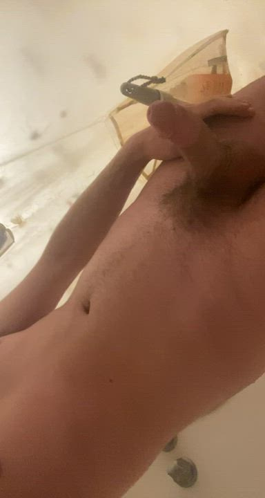 Jerked a bit in the shower