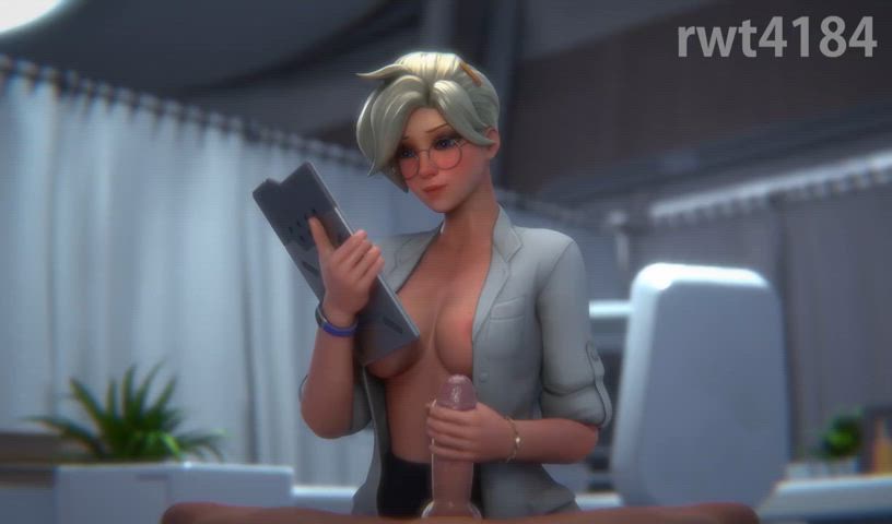 3d animation blowjob cleavage cum in mouth doctor handjob overwatch rule34 animated-sex