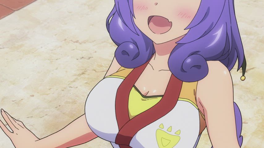 anime big tits boobs bouncing tits compilation ecchi gif