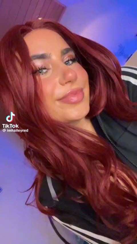 RedHairHailey - More tiktok flash vids on my TT likes (juanmomo45)