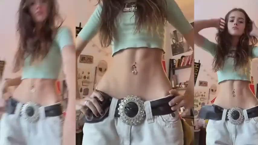 babe cute dancing loop pmv teen gif