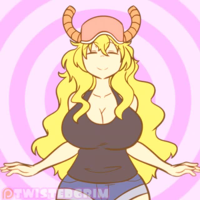 Quetzalcoatl Dragon Maid Titty Drop 60FPS GIF