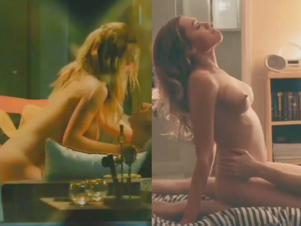Celebrity Natural Tits Riding Sydney Sweeney gif