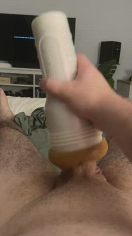 Cumming deep in my fleshlight [25]