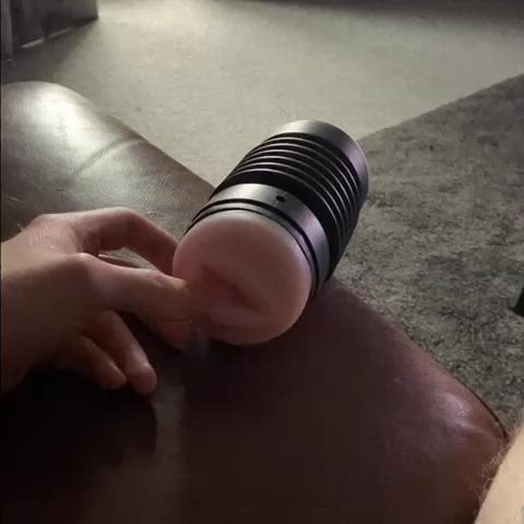 fucking my mouth toy 👄