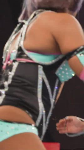 ass ebony jiggling thick tight tight ass wrestling gif