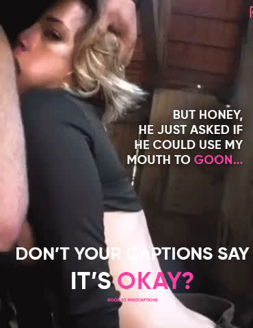 blowjob caption deepthroat face fuck goonette gooning sharing straight r/gooned gif
