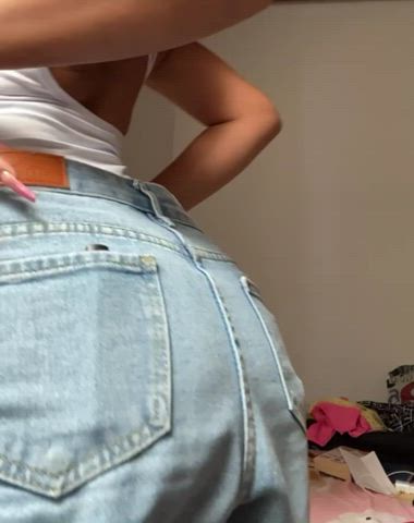 18 years old ass tease gif