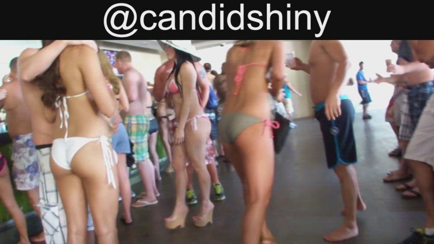 ass bikini booty group party swimsuit gif