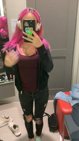 big tits changing room exhibitionism exhibitionist flashing kimmypxxx public r/caughtpublic