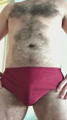 cock hairy swimsuit gif