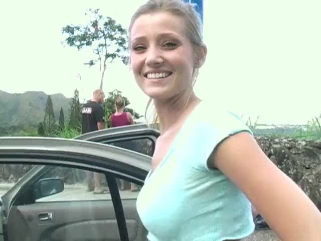 Carli Banks in public