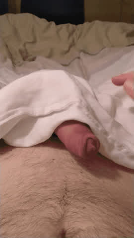 My dick pops out like this during our sleep over, what would you do?