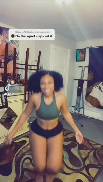 Amateur Ass Ass Clapping Big Ass Homemade Pawg TikTok gif