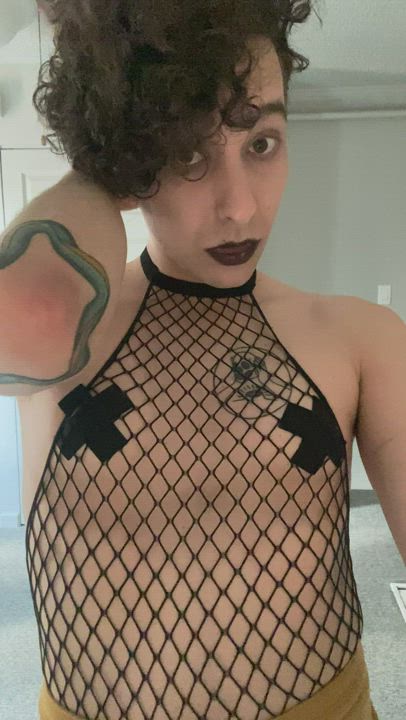 Goth Striptease Trans gif