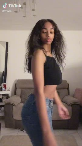 Lips TikTok Tiny Waist gif