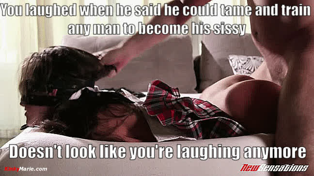 bondage boy pussy caption femboy forced gay sissy sissy slut trans trap gif