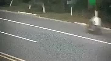 man got run over by a car