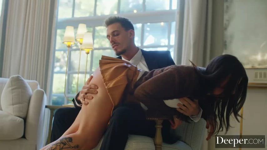 big ass big dick big tits british chris diamond dirty talk pawg spanking gif