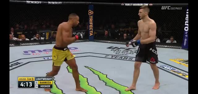 Barboza |Hooker| Combo -> lateral circling