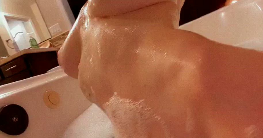 bathtub big tits soapy gif