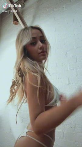 Ass Blonde TikTok gif