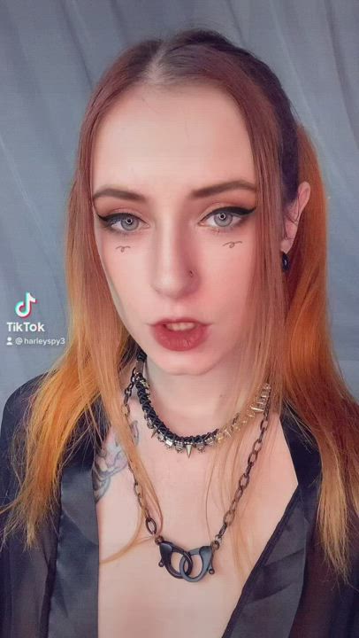 Cute Redhead TikTok gif