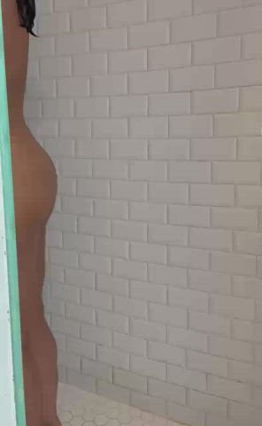 Ass Shower Tits Voyeur gif