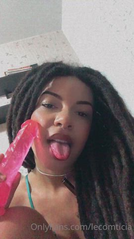 Dildo Ebony Sensual gif