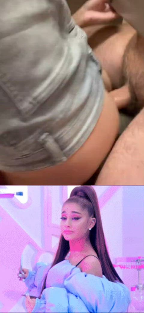 anal ariana grande babecock big dick cock worship daddy gay huge dildo moaning public