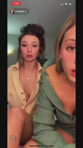 accidental nipple nipslip tiktok tits gif