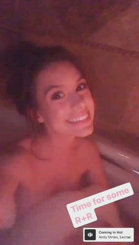 Boobs Celebrity Naked Nude Shower gif