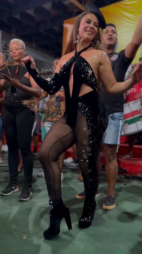 big ass brazilian bubble butt celebrity dancing jiggling see through clothing thick