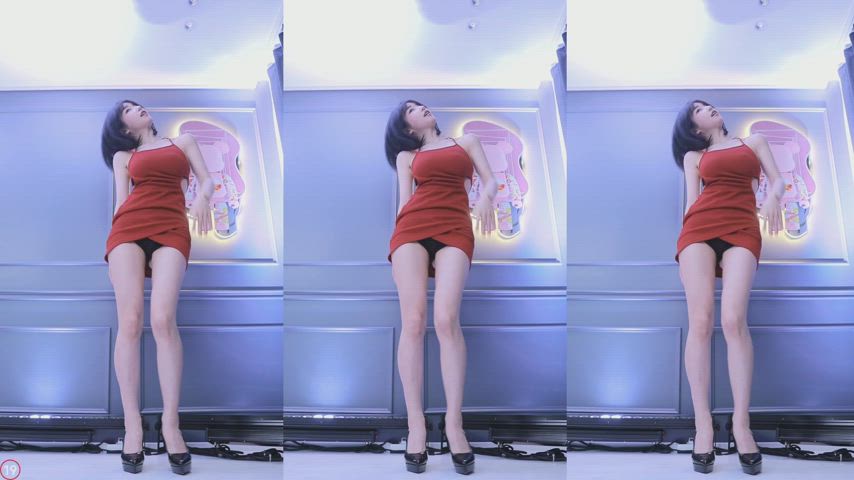 asian dance korean legs gif