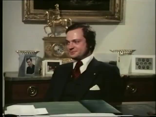 King of Sweden | Interview | A place in Europe | 1975