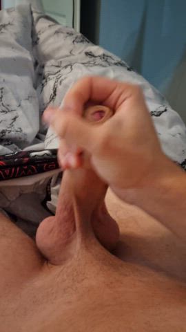 amateur big dick handjob homemade male masturbation masturbating soles solo gif