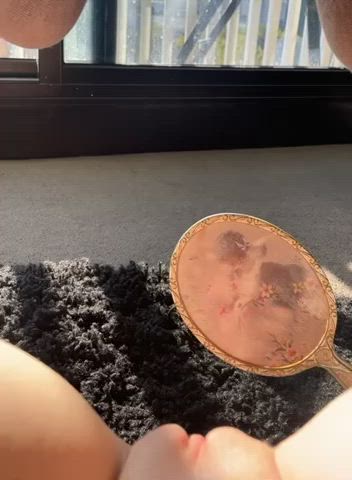 Just showing you my new mirror 😜