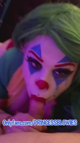 Cock sucking clown