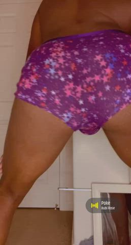ass booty bubble butt dancing ebony femboy panties sissy twerking gif