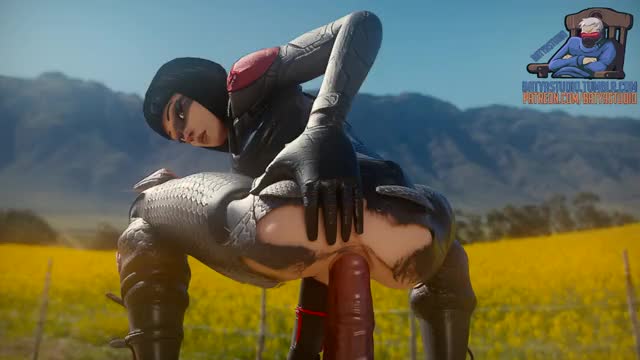 Shadow Ops riding her dildo (BatyaStudio)